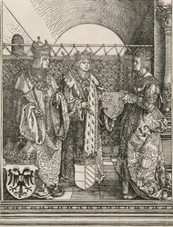 Szép Fülöp eljegyzése Kasztíliai Joannával, 1515.