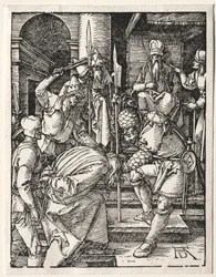 A kis passió: Krisztus Anna előtt, 1509-1511.