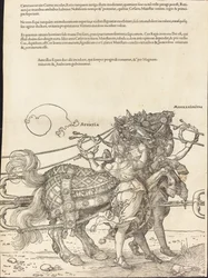 Maximilian I diadalszekere (A nagy diadalkocsi) [8/7. tábla]
