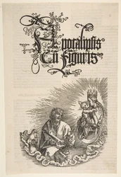 Szűz és Szent János, az Apokalipszisből, 1511.