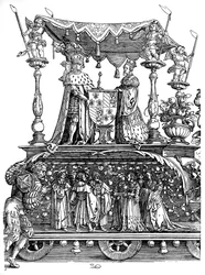 I. Maximilianus diadalmas hazatérése, 1515, 1936