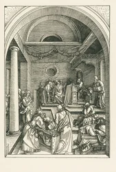 Krisztus az orvosok között a templomban