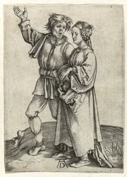 Parasztpár, 1497 körül