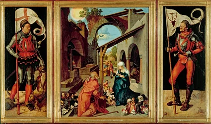 Paumgartner-oltár, 1500 körül (olaj, mészkő)