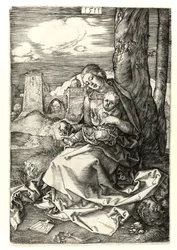 Madonna a körtével