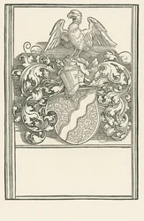 Michael Behaim címere, 1518-20 körül (fametszet)