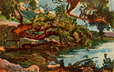 Nemi-tó, 1830-as évek 1965.