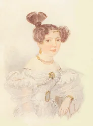 Ekaterina Ivanovna Zagryazhskaya portréja 1779-1842