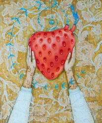 Gondoskodó eper szív