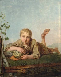 Pásztorfiú pipával, 1820-as évek