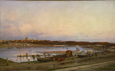 A moszkvai Golicin Kórház, 1880