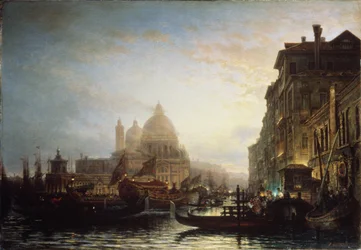 Velence éjjel, 1856