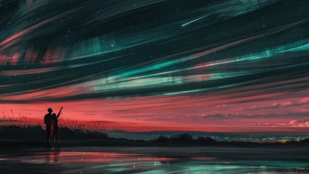 Romantikus Aurora-este