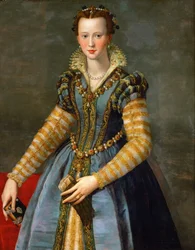 Maria de Medici portréja 15401557, 1555 körül