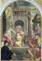 Szent Agatha vértanúsága, 1585