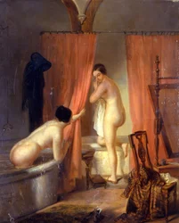 Alessandro Durini. “Fürdés után”
