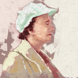 Rachel Carson tudós portréja, 2023 (illusztráció)