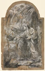 Repülés Egyiptomba, 1740-es évek.