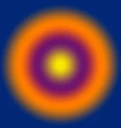 Geometrikus fények, #6, (gradiens)