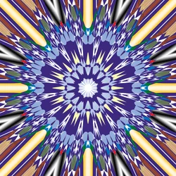 mandala, 2019,(vegyes)