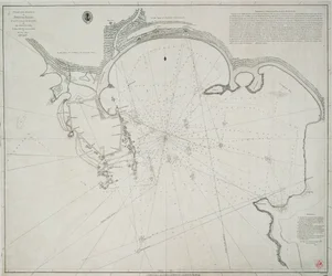 Point de Galle kikötőjének térképe. Felmérte 1800 januárjában és márciusában David Inverarity kapitány. Akinek ezt a táblát a leghálásabb A. Dalrymple írta.