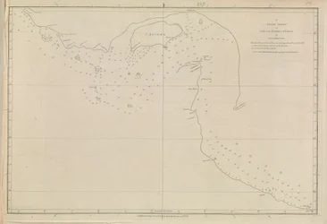 Plans of Ports, Dalrymple, Alexander 1791-ben megjelent. A Perzsa-öböl síkbeli térképe, John Cant hadnagy 1773.