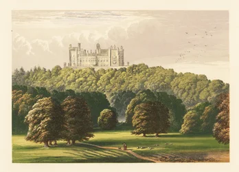 Belvoir kastély, Leicestershire, Anglia.