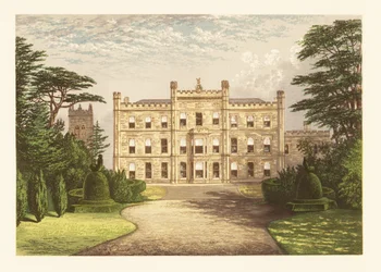 Elvaston kastély, Derbyshire, Anglia.