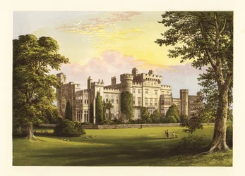 Hawarden kastély, Flintshire, Wales.