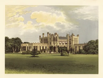 Highcliffe kastély, Hampshire, Anglia.