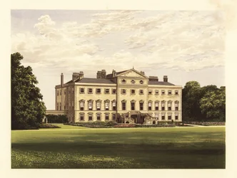 Lathom House, Lancashire, Anglia.