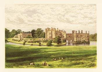 Leeds Castle, Kent, Anglia.