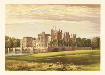 Raby kastély, Durham, Anglia.