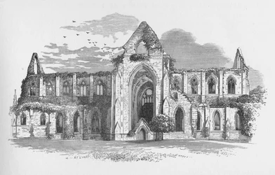 Délről, Tintern Abbey, 1885, 1897