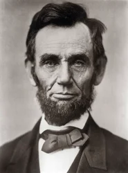 Abraham Lincoln portréja – Abraham Lincoln (1809-1865) portréja, az Amerikai Egyesült Államok 16. elnöke. Fotó: Alexander Gardner