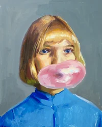 Rágógumi-lány