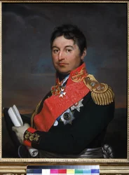 Alekszandr Dmitrijevics Balachov tábornok - Alekszandr Dmitrijevics Balashov tábornok (1770-1837) - Alekszandr Grigorjevics Varnek (1782-1843) portréja. Olajfestmény