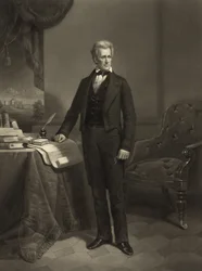 Jackson elnök, 1860 körül