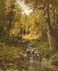 Tócska az erdőben, 1880