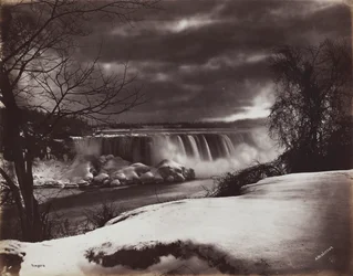 Niagara-vízesés, 1860-as évek.