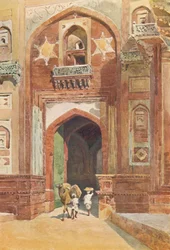 Agra-erőd – A Delhi-kapun belül, 1880 1905.