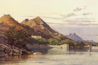 Az Ana Sagar, Ajmere (színes litó)