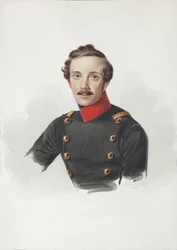 Arist Fjodorovics von Gersdorff portréja 1805-1883, 1840