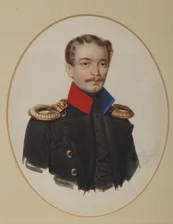Platon Ivanovics Pansin portréja 1817-1863, 1841
