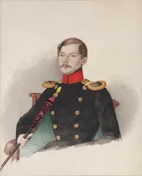 Vaszilij Vasziljevics Engelhardt portréja 1814-1868, 1839-1840