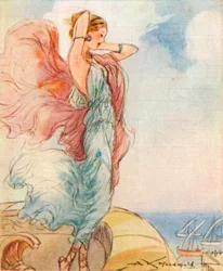 Trójai Heléna, Zeusz és Léda lánya, 1937