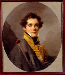 Vaszilij Olszufjev gróf portréja (1796-1858). Alexander (Alexandre) Molinari (1772-1831) festménye, olaj, vászon