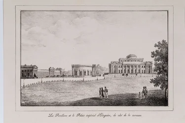 A Jelagin-palota Szentpéterváron sorozat Szentpétervári kilátások, 1820-as évek