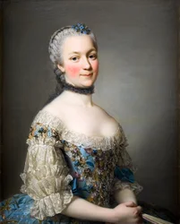 Katarzyna Zamoiska portréja, Roslin festménye