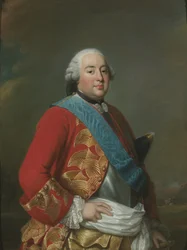 I. Lajos Fülöp (1725-1785), Duce de Orleans portréja, Roslin, Alexander (Alexandre) (1718-1793). Olaj, vászon, kb 1770. Mérete: 116x88 cm. Nemzeti Múzeum Stockholm